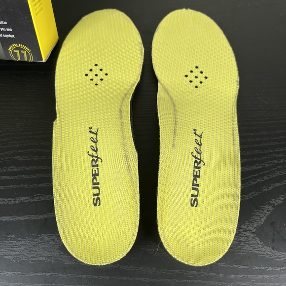 Superfeet Shoes - Superfeet Yellow Sz.C Mens 5.5-7/Womens 6.5-8 Low Profile Low Volume *TRIMMED*